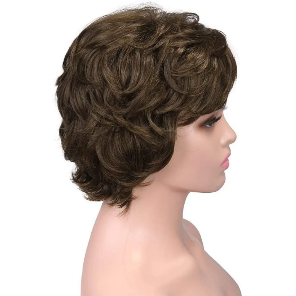 Blooming Hair Layered Short Wig